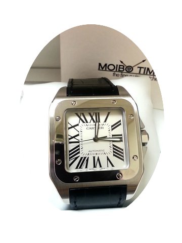 Cartier W20073X8 Santos 100 XL Large Siz...