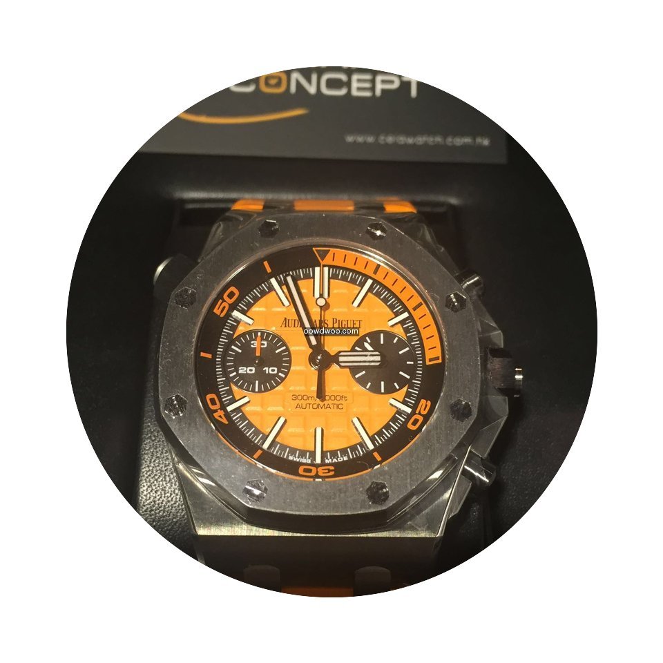 Audemars Piguet Orange Diver Royal Oak O...