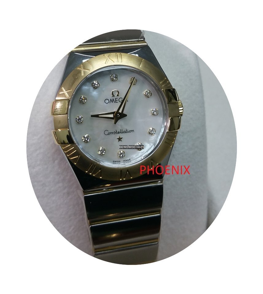 Omega Constellation diamond dial 1232027...