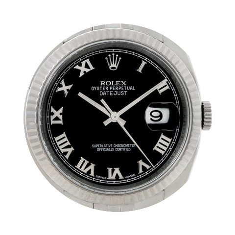 Rolex Datejust Mens Steel 18k White Gold...