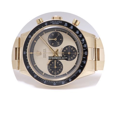 Rolex Daytona Paul Newman 6241 14KT...