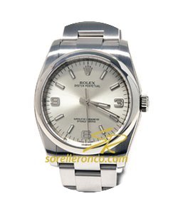 Rolex Oyster Perpetual Silver Dial...