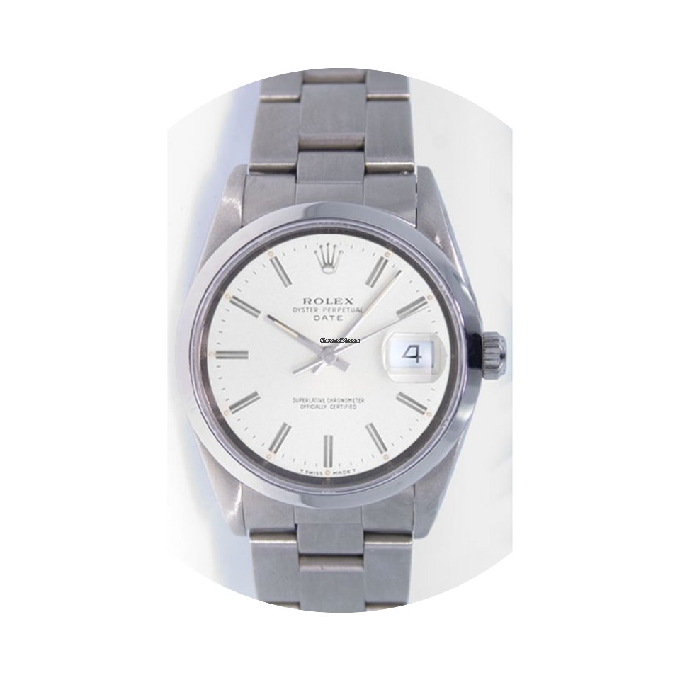 Rolex Date 15200 34mm Stainless Steel Oy...
