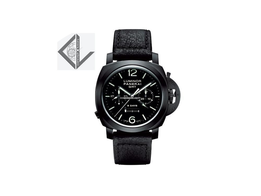 Panerai Pam 317 1950 Gmt 8 Day Chrono Mo...