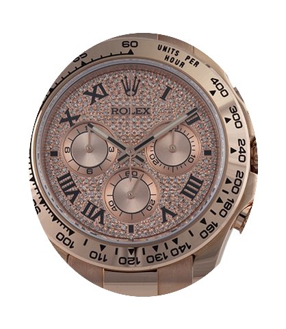 Rolex Cosmograph Daytona Rose Gold Pavé...