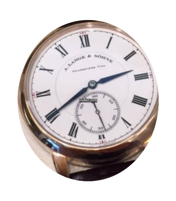 A. Lange & Söhne Richard Lange ad: $61,...
