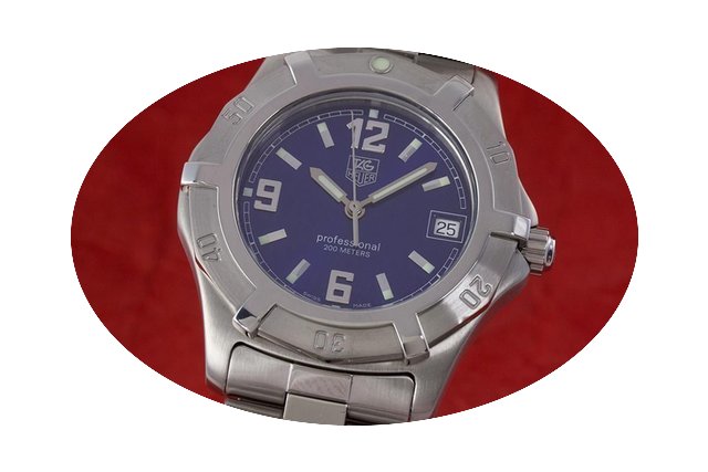 TAG Heuer Professional Edelstahl Herrenu...