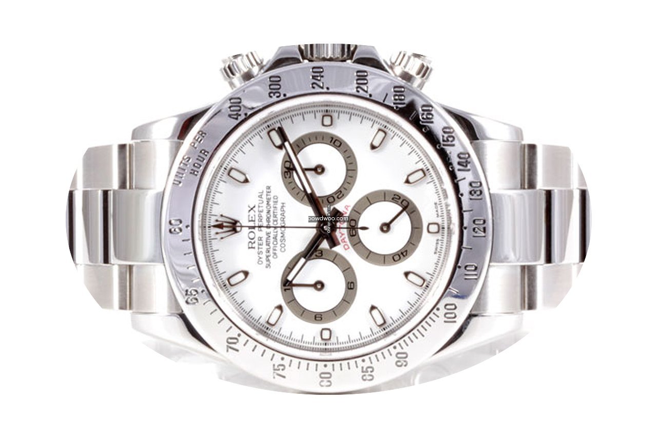 Rolex Daytona White Dial Mint Condition ...