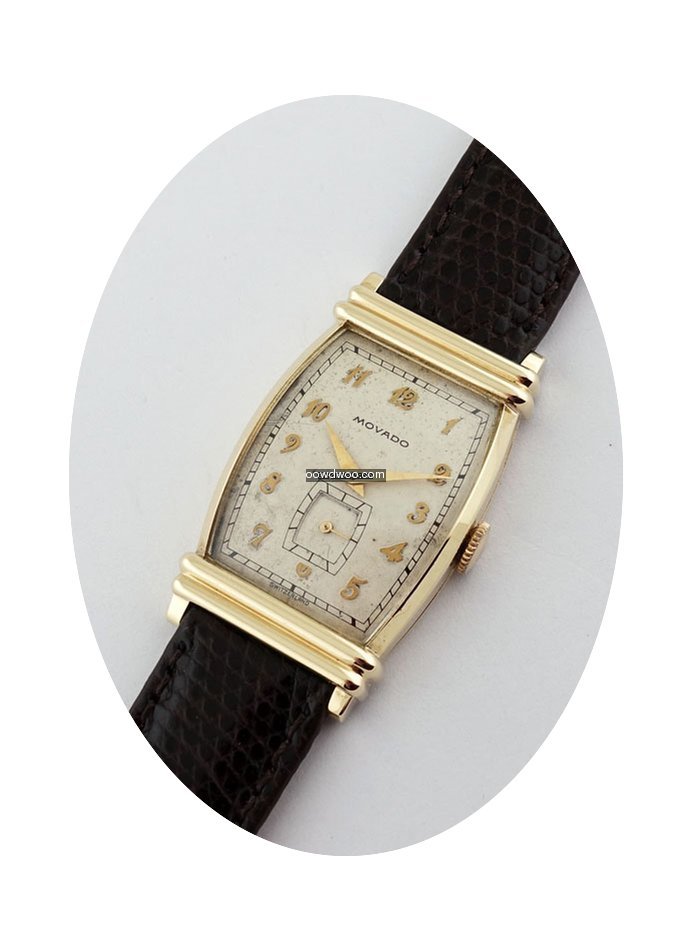 Movado 1930's 14K Gold...