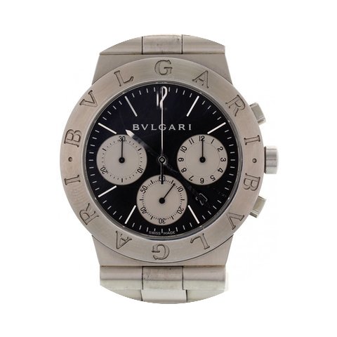 Bulgari Men's Diagono Chronograph Stainl...