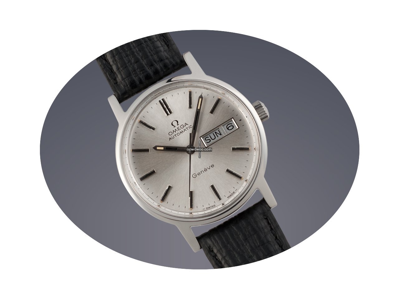 Omega Geneve stainless steel automatic w...