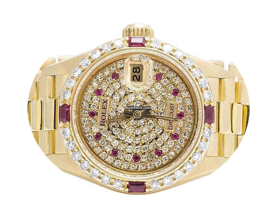 Rolex Ladies Rolex President Datejust 18...