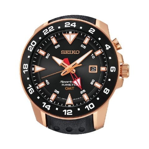 Seiko Sportura Kinetic GMT Herrenuhr SUN...