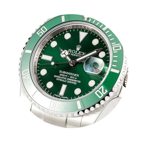 Rolex Submariner Steel green Hulk Editio...