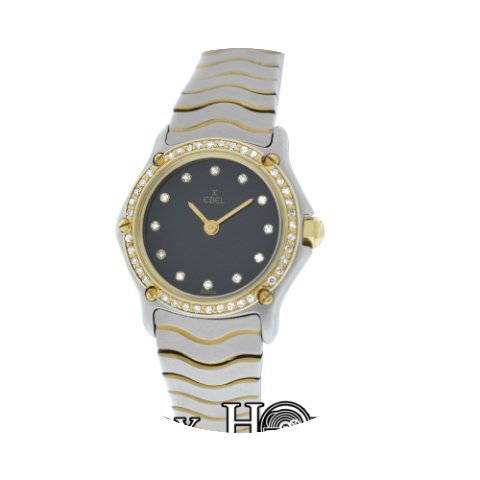 Ebel Ladies Wave 166901 Diamond 18K Gold...
