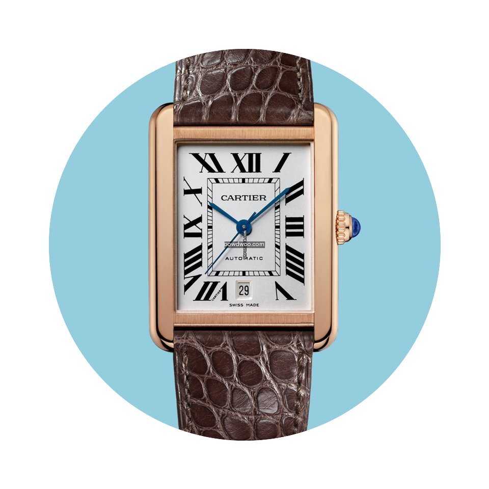 Cartier Tank Solo extragroßes Modell Ro...