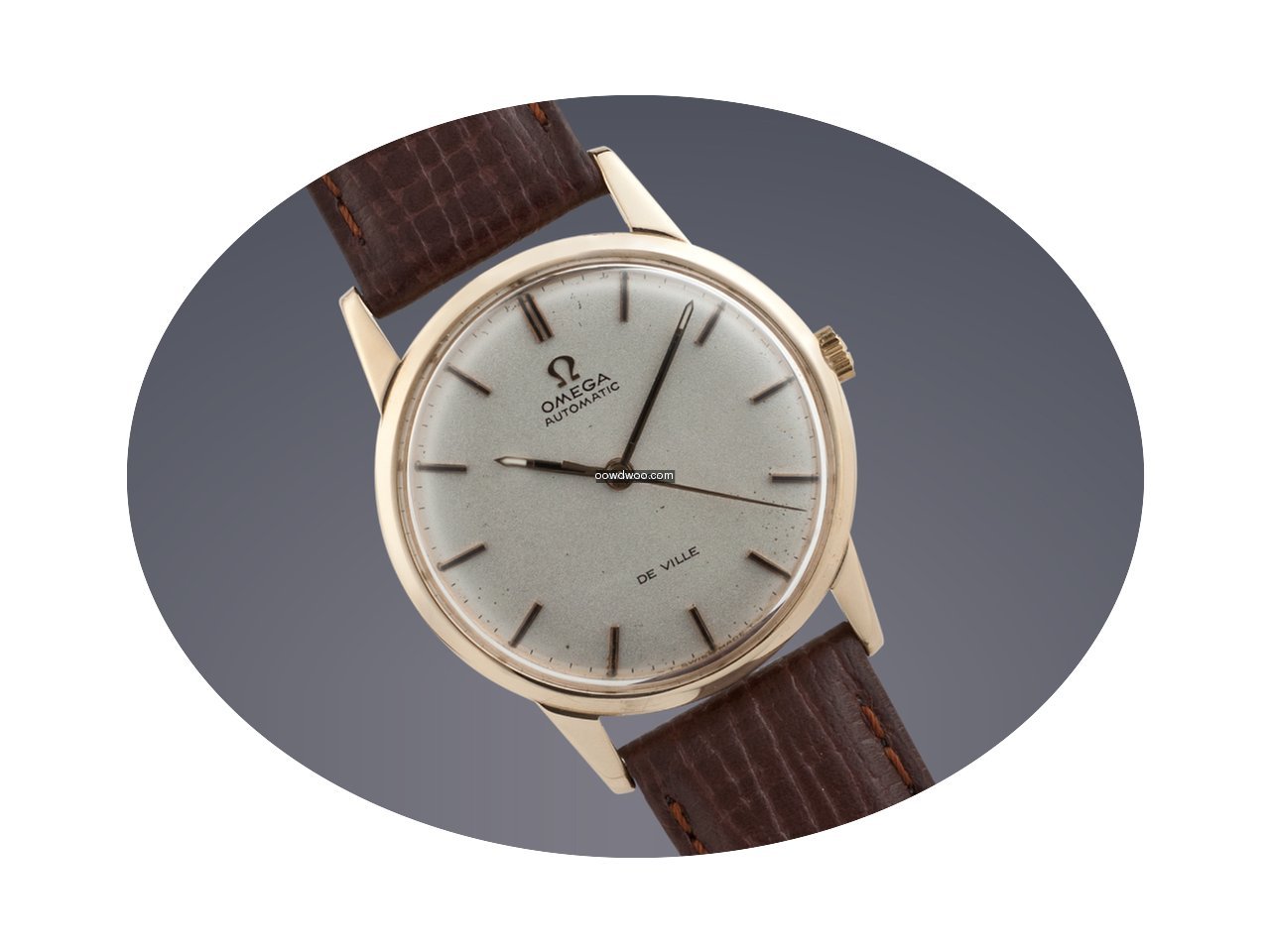 Omega DeVille 9ct yellow gold automatic...