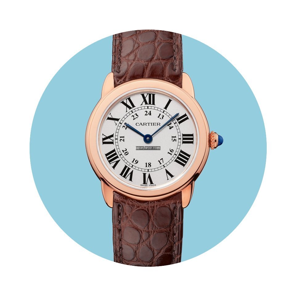 Cartier Ronde Solo De Cartier 29mm Rotgo...