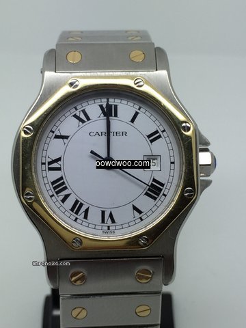 Cartier SANTOS OCTAGON AUTOMATIC 30MM ST...