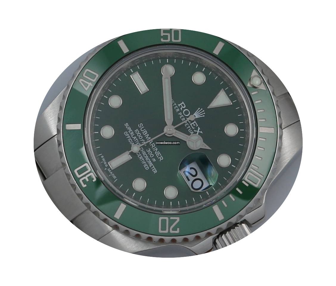 Rolex Submariner Date116610LV Stahl 