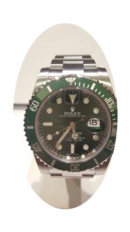 Rolex SUBMARiNER CERAMiC STEEL GREEN 201...