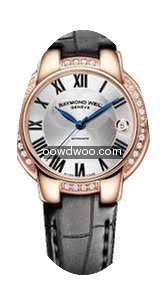 Raymond Weil Jasmine Silver Dial Rose Go...