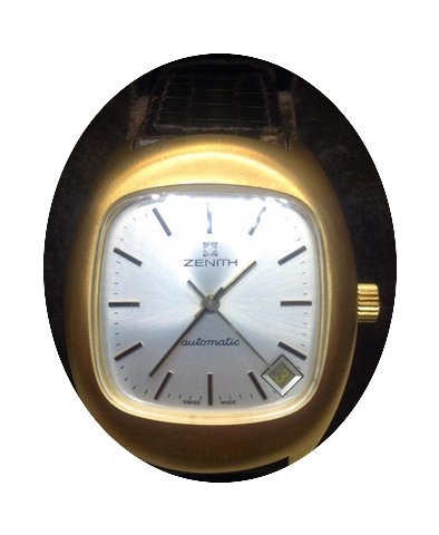 Zenith Gold Date Dial Silver - weight 48...