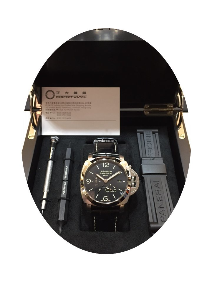 Panerai PAM00321 Luminor 1950 3 Days GMT...