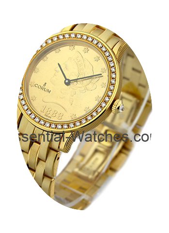Corum $10 Gold Coin Watch circa 1888 Dia...