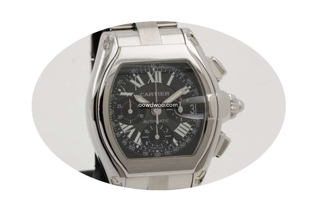 Cartier Roadster XL Chronograph in steel...