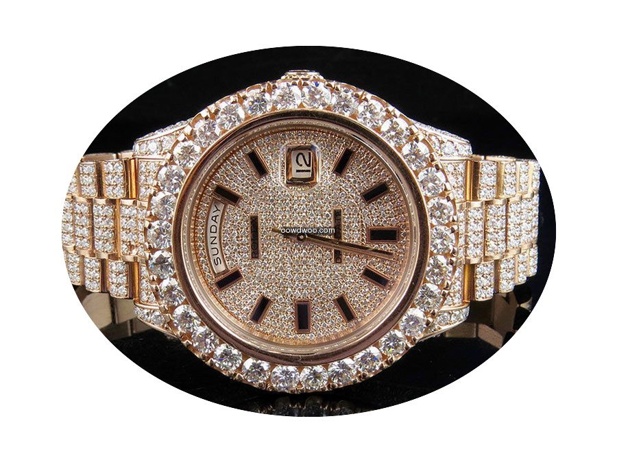 Rolex Mens Rolex Day-Date 2 II 18k 41MM ...