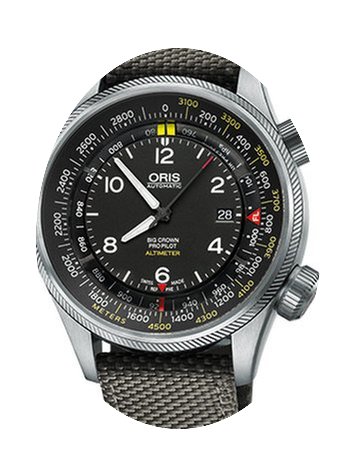 Oris Big Crown ProPilot Altimeter mit Me...