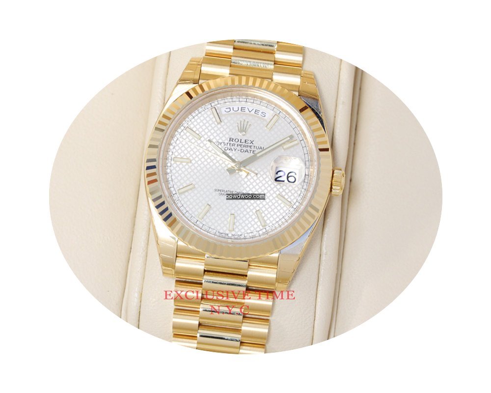 Rolex Day Date Yellow Gold 40mm 228238 N...