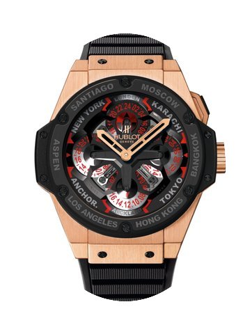 Hublot King Power Unico GMT Rose Gold An...