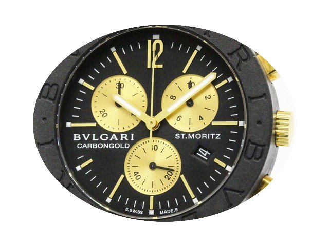 Bulgari Carbon Gold Chronograph St.morit...