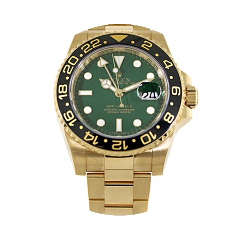 Rolex GMT Master II Green Index Dial...
