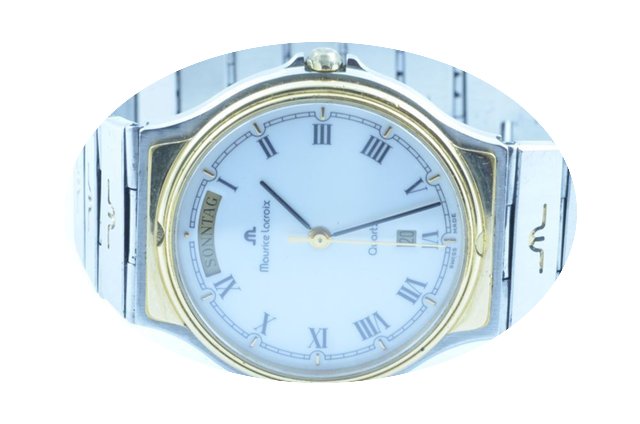 Maurice Lacroix Herren Uhr 34mm Stahl/go...