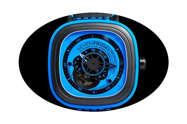 Sevenfriday P1/04 Blue & Black Pvd 4...
