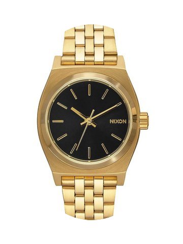 Nixon A399-513 Small Time Teller Gold Bl...