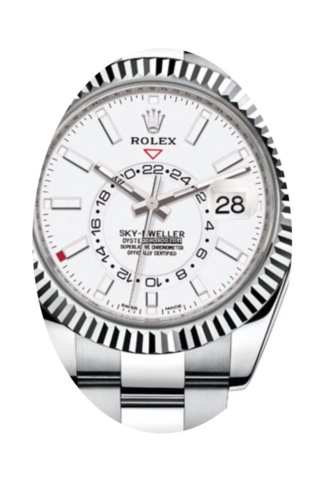 Rolex 326934 Rolex Sky-Dweller Steel Whi...