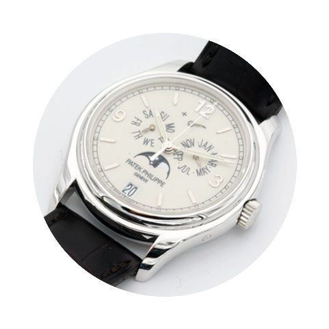 Patek Philippe White Gold Annual Calenda...