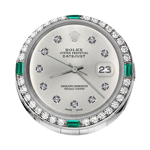 Rolex Ladies Rolex 26mm Datejust Silver ...