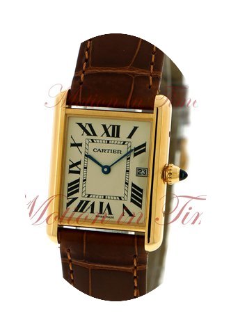 Cartier Tank Louis Cartier Large, Silver...