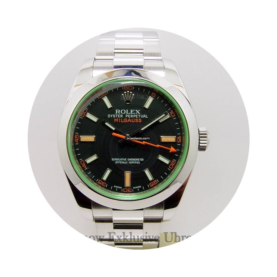 Rolex Milgauss GV stahl...