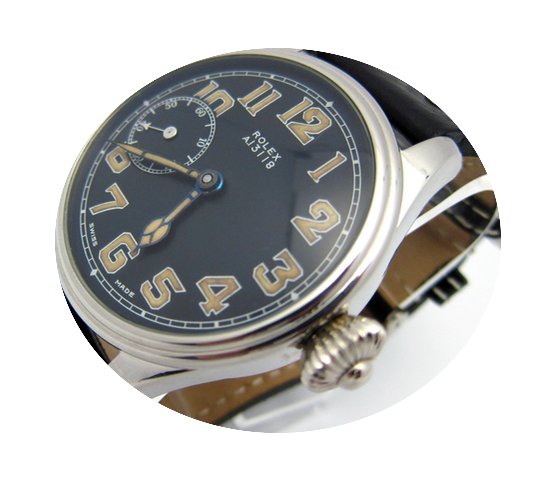 Rolex Antique Military Mechanical 15 Jew...