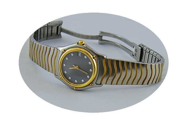 Ebel Sport Wave mit Diamanten Damenuhr...