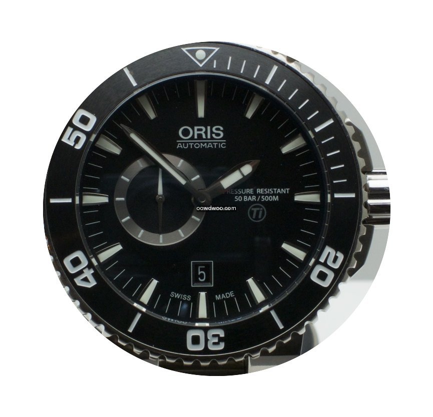 Oris Aquis Small Second, Date B&P...