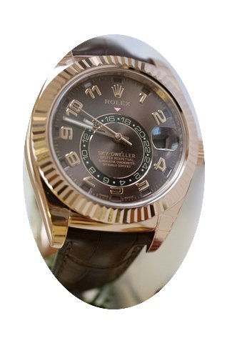 Rolex Sky Dweller 18 kt Rosegold...