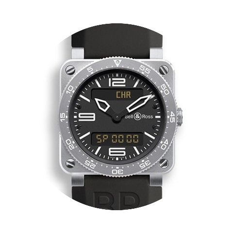 Bell & Ross BR 03 Type Aviation Stee...