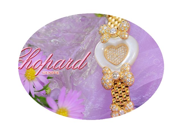 Chopard mother-of-pearl and diamond-set ...